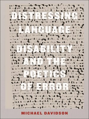 cover image of Distressing Language